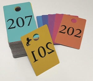 THE ORIGINAL LARGE Facebook Live Sale Numbers 201-300, Business Supplies, Normal and Mirror Image Numbers, Number Cards, Coat Hanger Tags, Coat Check Tags, Children Flash Cards