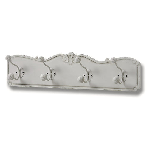 Fleurie Wooden Four Hook Coat Hanger