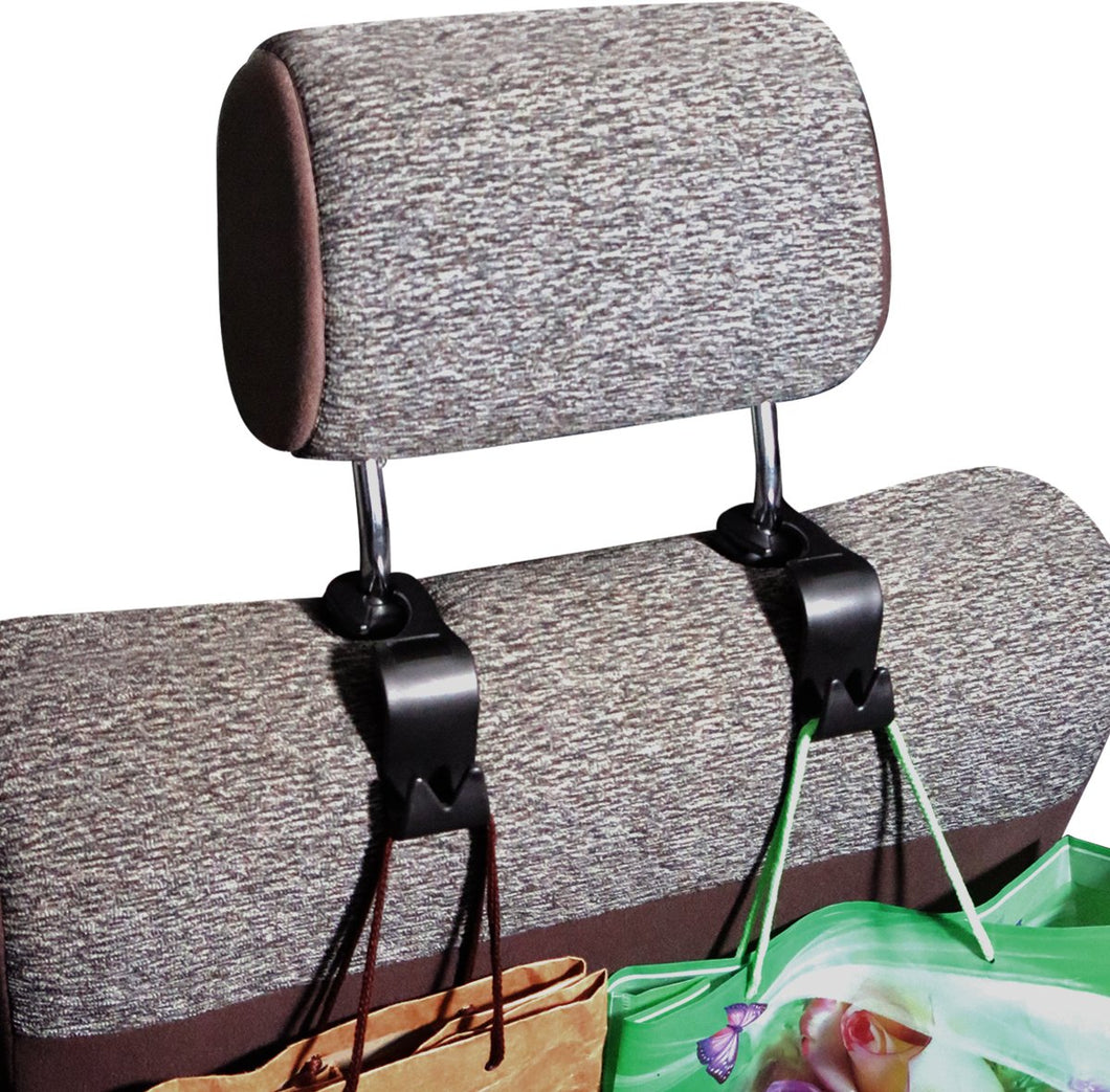 Utopia Home Car Seat Back Headrest Hanger – Pack of 4 Universal Car Hanger for Coat, Shopper and Purse