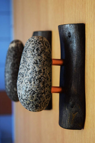 1 Pcs Wall hook, Entryway hanger, coat rack, wall coat rack, clothing rack, rock towel hook, hat rack, wood towel rack, stone coat rack