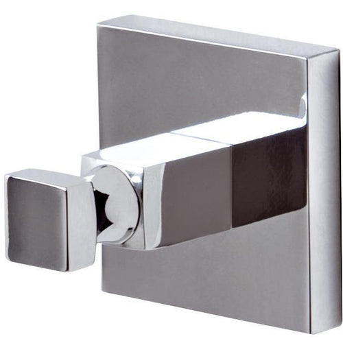 LB Square Brass Single Small Towel Hook Coat Hanger for Bath Kitchen Garage