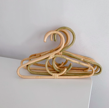 Rattan Kids Coat Hanger