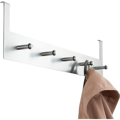 PSBA Over the Door Towel Robe Hook/ Coat Hanger for Bathroom, Steel Matte