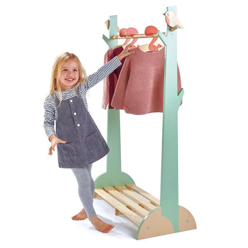 Tender Leaf Toys Forest Wooden Clothes Rack
