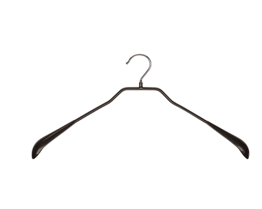 MAWA Bodyform 42-L Coat Hanger, Black