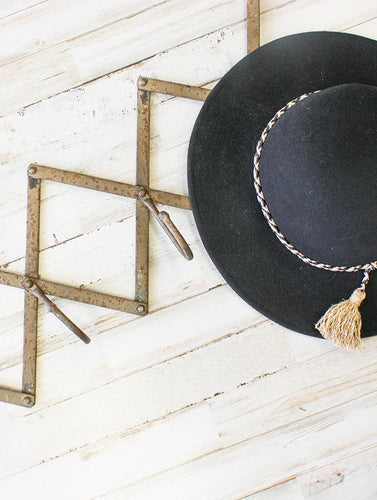Rustic Accordion Coat Hanger