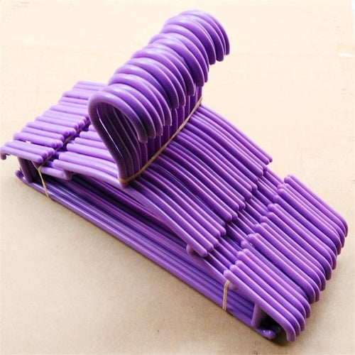 10pcs/Lot Baby Clothes Hangers Plastic Outdoor Drying Rack for Kids Children clothing coat closet organizer garment suit