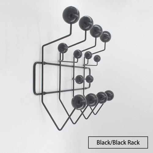 Furniture Coat Rack Door Ball Rack Milti-purpose Hooks For Wall Ornaments Multicolor Hange It All For Kid Gift Metal Bag Decor.