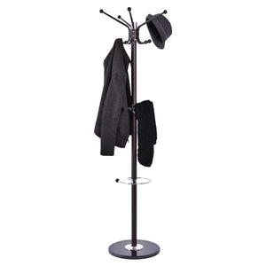 67" Metal Coat Hat Jacket Stand