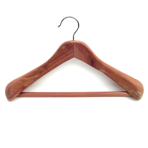 Cedar Deluxe Hanger With Bar