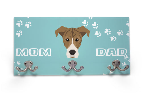 Wall Mounted Coat Rack - Brindle Hound