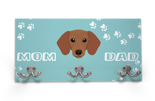 Wall Mounted Coat Rack - Dachshund