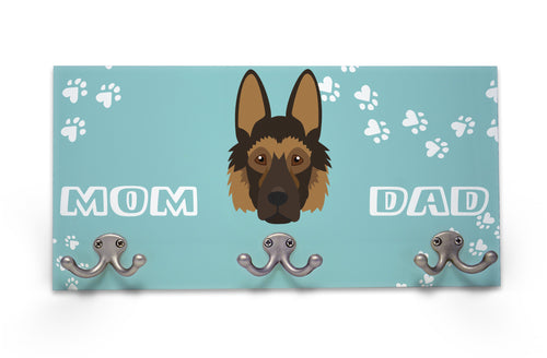 Wall Mounted Coat Rack - German Shepherd - Adult