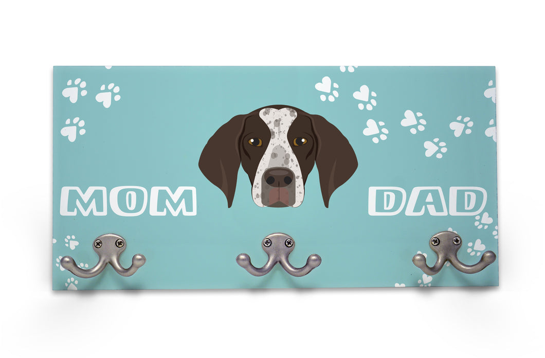 Wall Mounted Coat Rack - German Short Haired Pointer