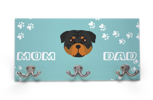 Wall Mounted Coat Rack - Rottweiler